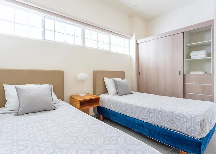 Apartamento Casa Balam-exclusivo Y Amplio-ideal Office *